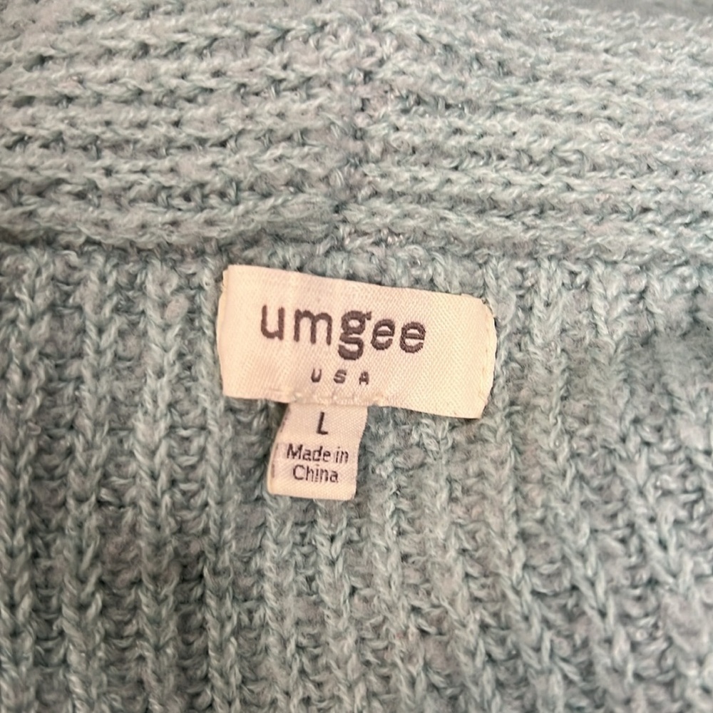 ๐๏ธ 4 for $25 Oversized Knit Cardigan in Soft Mint - Size L - Picture 5 of 5